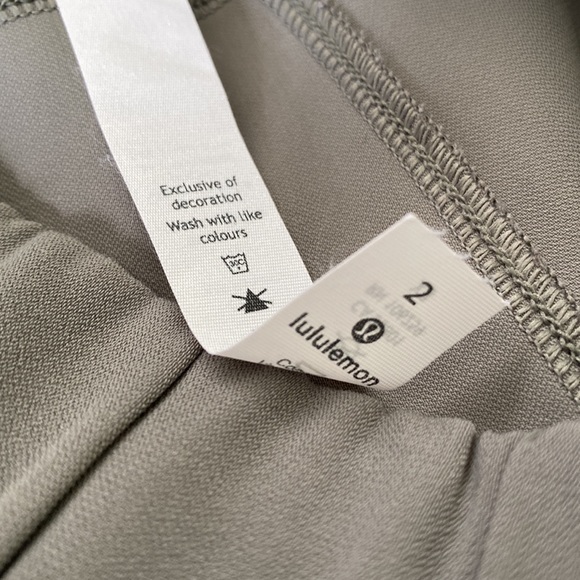 Lulu On-the-fly joggers. Sage green - Picture 6 of 7